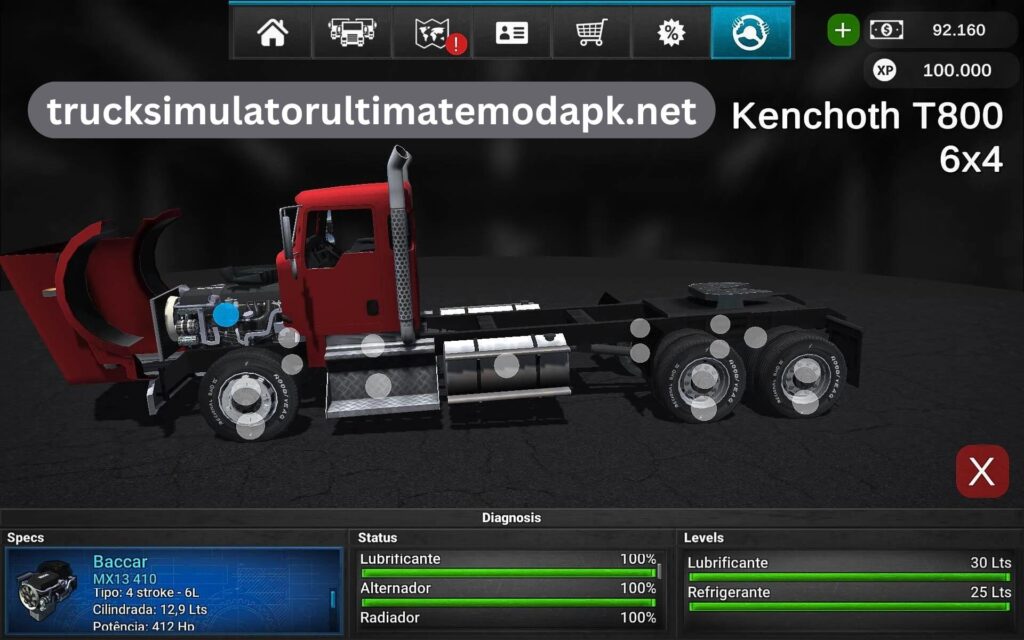 Gameplay with Grand Truck Simulator 2 Mod APK