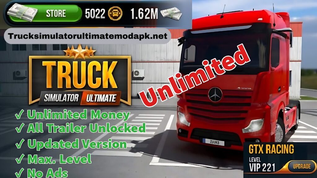 Gameplay with Truck Simulator Ultimate MOD APK Unlimited Money